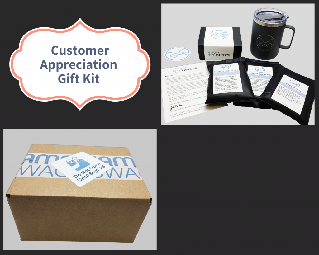 Jamf Heros Customer Appreciation Gift Kit